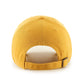 '47 CLEAN UP - 水洗六分割老式棒球帽－蜂黃