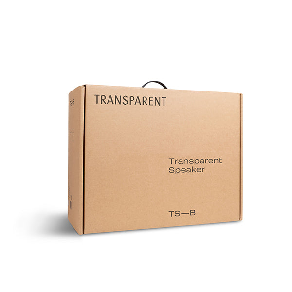 Transparent Speaker Black 瑞典透明藍牙音響