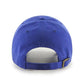 '47 CLEAN UP - 水洗六分割老式棒球帽－皇家藍